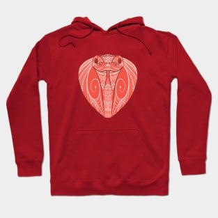 Snake - Chinese Zodiac - Animal Drawing Hoodie